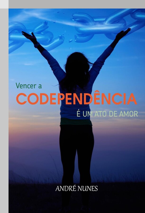 Mockup do livro Vencer a Codependência, de André Nunes